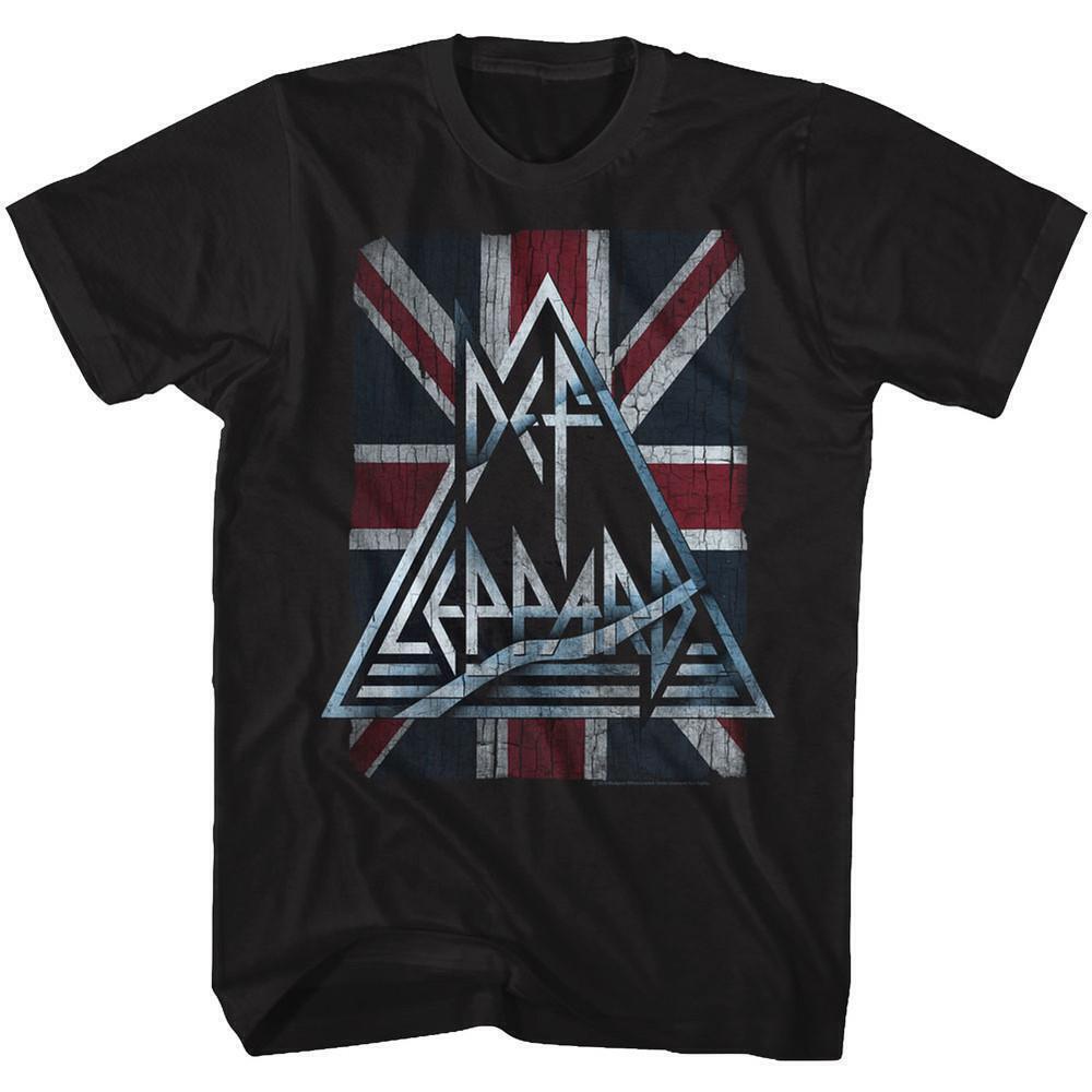 Def Leppard Jacked Up Black Adult T Shirt